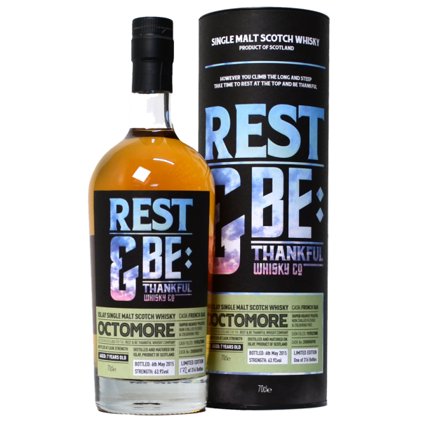Octomore 7 Jahre 2008 2015 French Oak #2008000908 Rest & Be Thankful 63,9% 0,7l