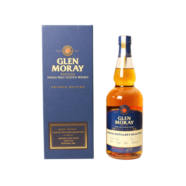Glen Moray Private Edition 1994 2015 Madeira Finish Cask #26 54% 0,7l