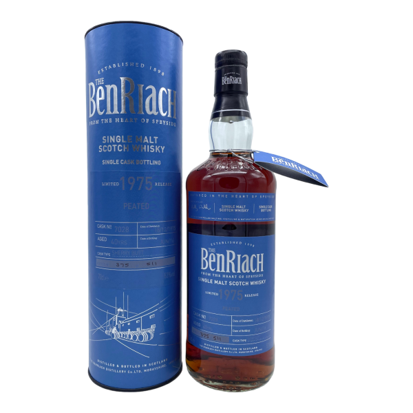 BenRiach 40 Jahre 1975 2016 Peated Sherry Butt #7028 53% 0,7l