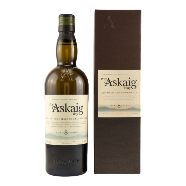 Port Askaig 8 Jahre Islay Single Malt 45,8% 0,7l (altes Design)