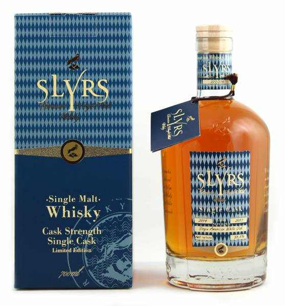 Slyrs Virgin American White Oak Single Cask 2014 2017...