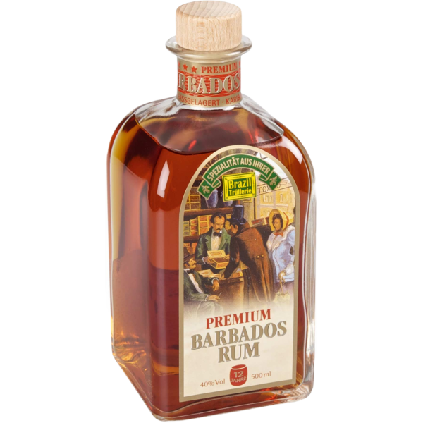 Barbados Rum 12 Jahre Brazil Trüllerie 40% 0,5l