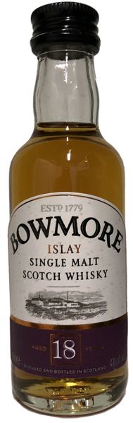 MINI - Bowmore 18 Jahre 43% 0,05l