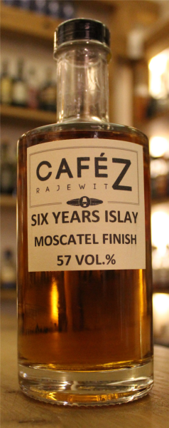 Islay Malt 6 Jahre Moscatel Finish Cafe Z 57% 0,35l