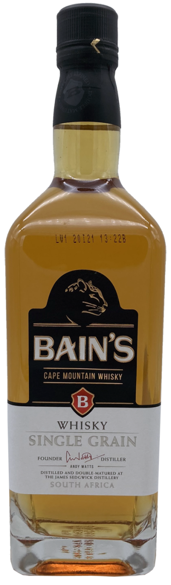 Bain's Cape Mountain Single Grain Whisky 40% 0,7l - Whiskyhort Oberha,  26,90 €