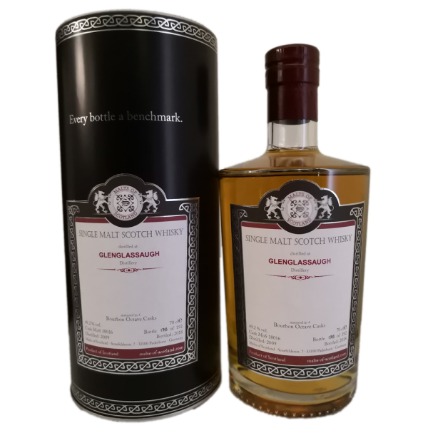 Glenglassaugh 2009 2018 Bourbon Octave Caks #18016 MoS 49,2% 0,7l