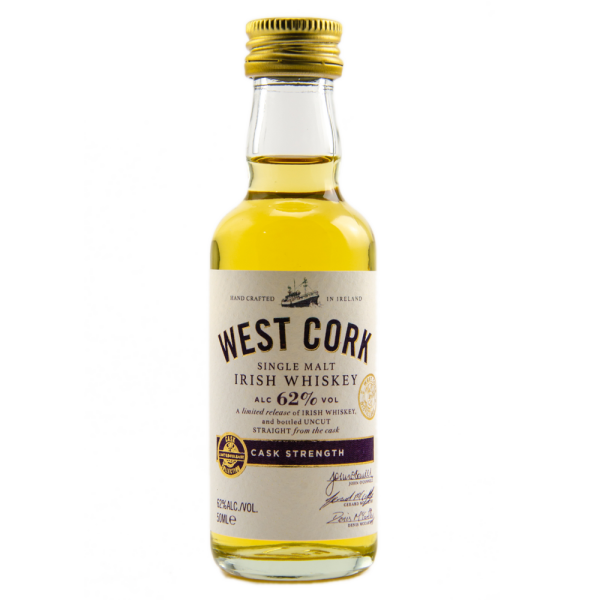 MINI - West Cork Cask Strength Irish Blended Whiskey 62% 0,05l