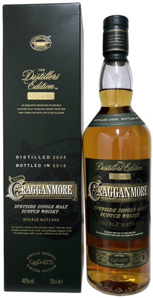 Cragganmore Distillers Edition 2005 2018 40% 0,7l