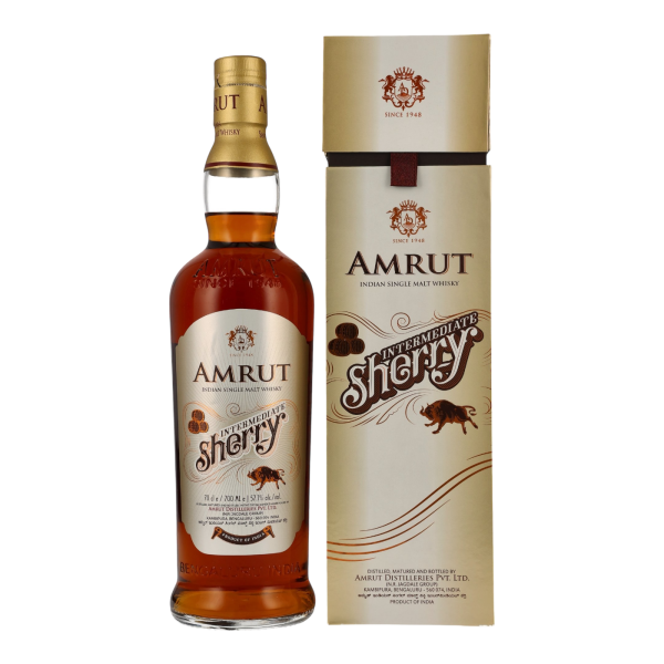 Amrut Intermediate Sherry Indian Single Malt 57,1% 0,7l