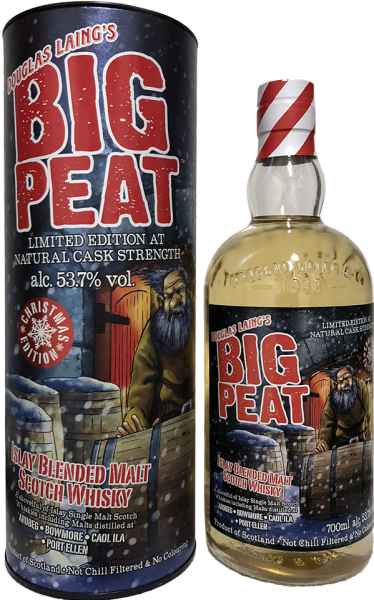 Big Peat Islay Blended Malt Scotch Whisky Cask Strength Xmas Edition 2019 53,7% 0,7l