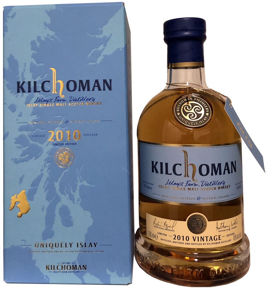 Kilchoman 2010 Vintage Release 48% 0,7l - Whiskyhort Oberhausen