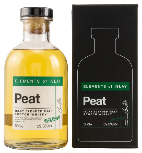 Elements of Islay Peat Full Proof Blended Malt Scotch Whisky 59,3% 0,5l