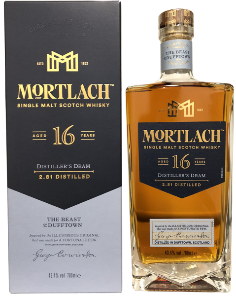 Mortlach 16 Jahre Distillers Dram 43,4% 0,7l