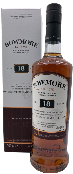 Bowmore 18 Jahre 43% 0,7l