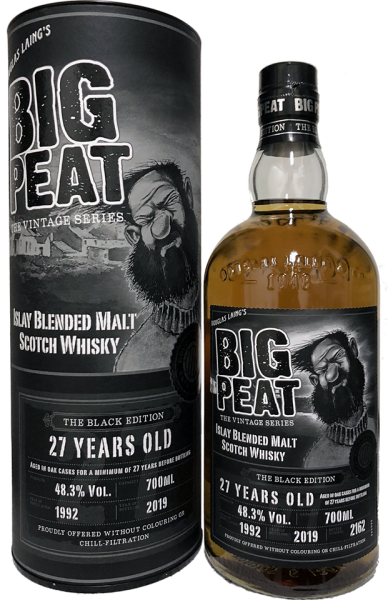 Big Peat 27 Jahre Black Edition Islay Blended Malt Scotch Whisky 48,3% 0,7l