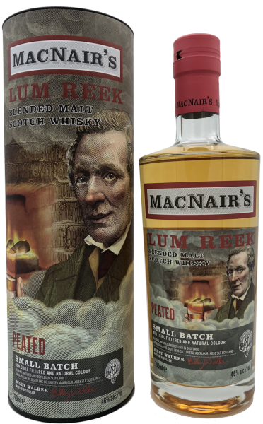 MacNairs Lum Reek Peated Small Batch Blended Malt Whisky 46% 0,7l