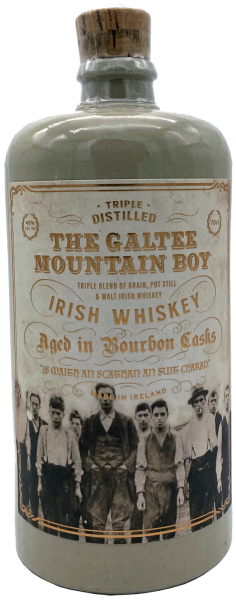 The Galtee Mountain Boy Irish Whiskey 40% 0,7l