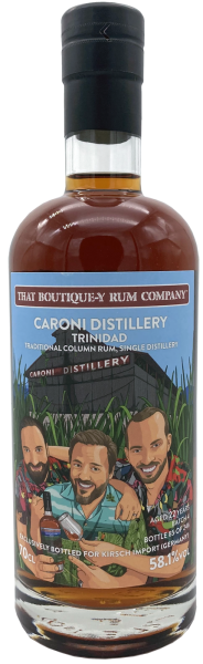 Caroni Trinidad 22 Jahre Traditional Column Rum Batch #4 That Boutique-y Rum Company 58,1% 0,7l