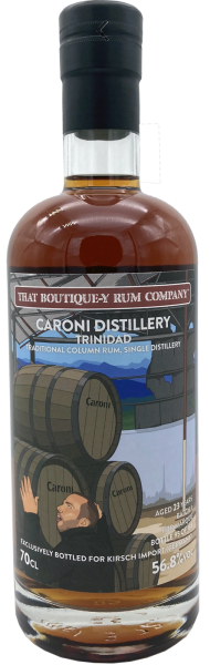 Caroni Trinidad 23 Jahre Traditional Column Rum Batch #3 That Boutique-y Rum Company 56,8% 0,7l