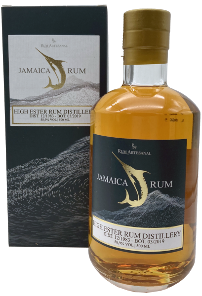 Rum Artesanal Jamaica 35 Jahre 1983 2019 Single Cask #6 High Ester Rum Distillery 58,9% 0,5l