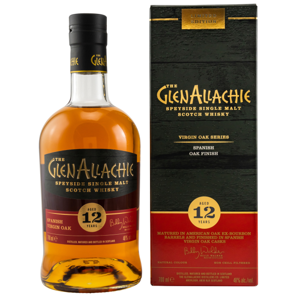 GlenAllachie 12 Jahre Spanish Virgin Oak 48% 0,7l