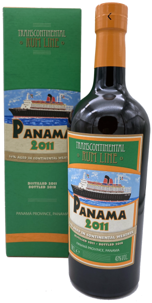 Panama 2011 2018 Transcontinental Rum Line #24 43% 0,7l