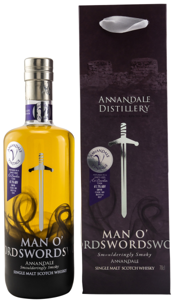 Annandale 2015 Man O Sword Bourbon Single Cask #189 61,1% 0,7l