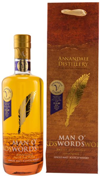 Annandale 2015 Man O Words Bourbon Single Cask #537 59,3% 0,7l