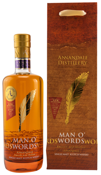 Annandale Man O Words Founders Selection STR Single Cask #321 62,1% 0,7l in GP