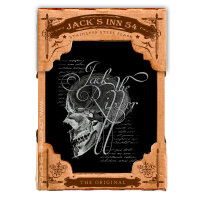 Jacks Inn 54 Jack the Ripper black Flachmann