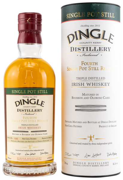 Dingle Fourth Single Pot Still Irish Whiskey Release 4 46,5% 0,7l