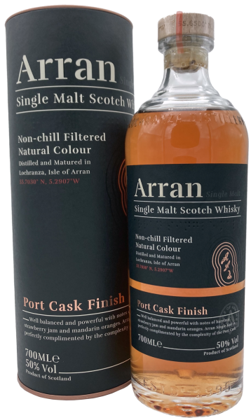 Arran Cask Finishes Port Cask Single Malt 50% 0,7l