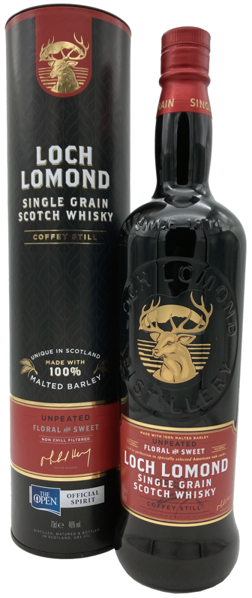 Loch Lomond Single Grain Coffey Still 100% Malted Barley 46% 0,7l