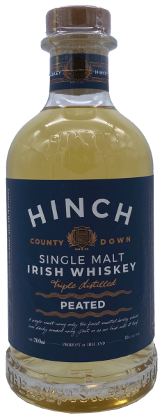 Hinch Peated Irish Single Malt Whiskey 43% 0,7l