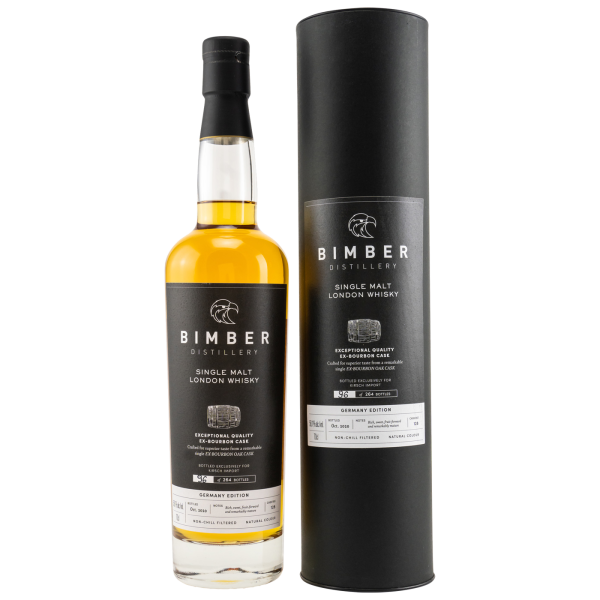 Bimber Ex-Bourbon Cask #128 Single Malt London Whisky Kirsch 58,1% 0,7l