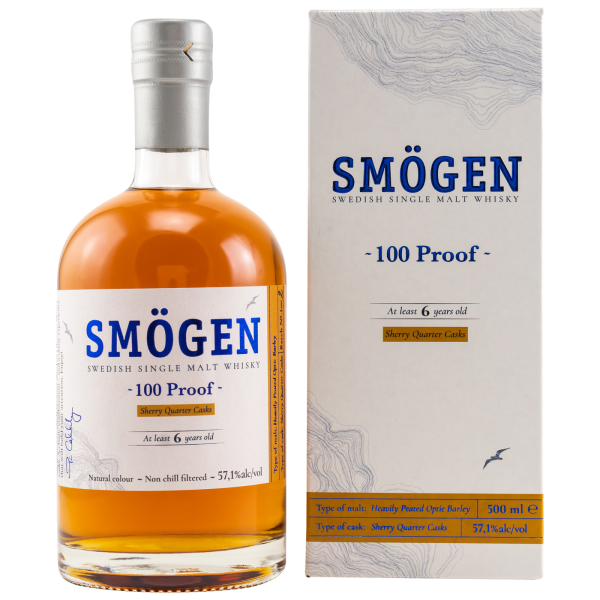Smögen 6 Jahre 100 Proof Sherry Quarter Cask Batch #2 57,1% 0,5l
