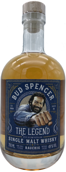St. Kilian Bud Spencer - The Legend Peated Single Malt Whisky Batch 01 49% 0,7l