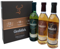 Glenfiddich 12/15/18 Jahre Single Malt Scotch Whisky Mix...