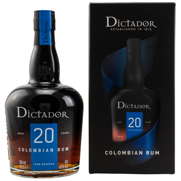 Dictador 20 Jahre Icon Reserve 40% 0,7l