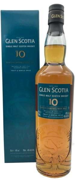 Glen Scotia 10 Jahre Unpeated 40% 0,7l (alte Ausstattung)