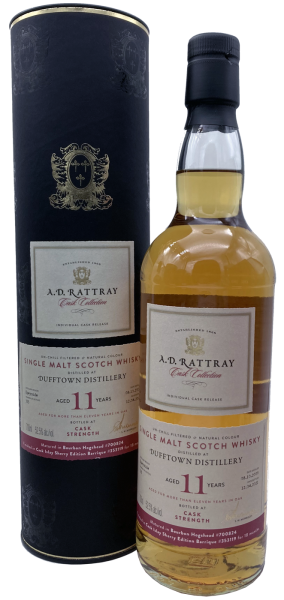 Dufftown 11 Jahre 2009 2021 Cask Islay Sherry Finish #700824/353119 A.D. Rattray 52,5% 0,7l