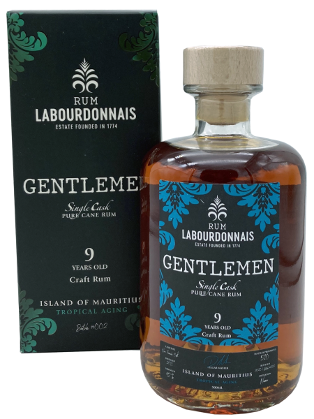 Labourdonnais Gentlemen 9 Jahre Single Cask Rum 42% 0,5l