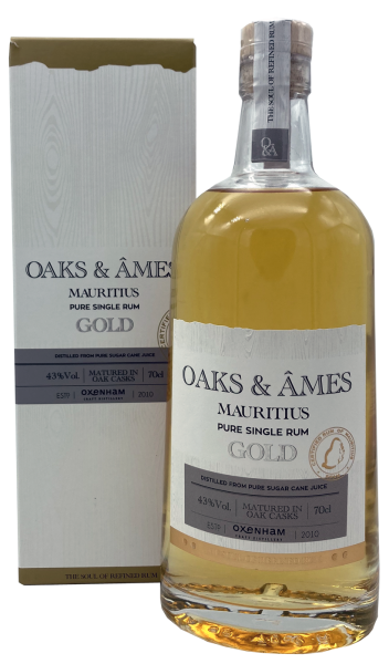 Oaks & Ames Gold Rum 43% 0,7l