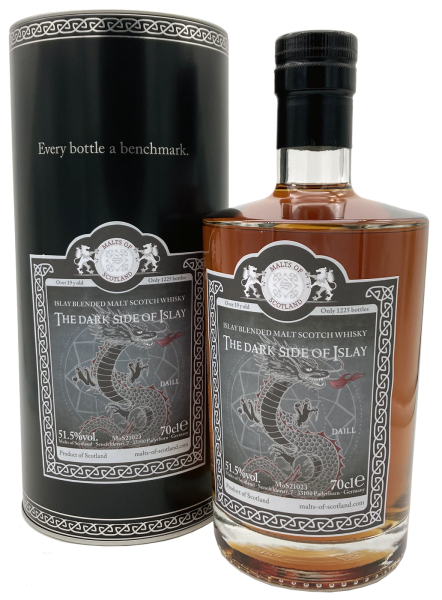 The Dark Side of Islay - Daill 19 Jahre #21023 Blended Islay Malt MoS 51,5% 0,7l