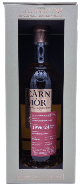 Linkwood 24 Jahre 1996 2021 Bourbon Barrel #8248 Càrn Mòr COC Morrison & MacKay 48,6% 0,7l