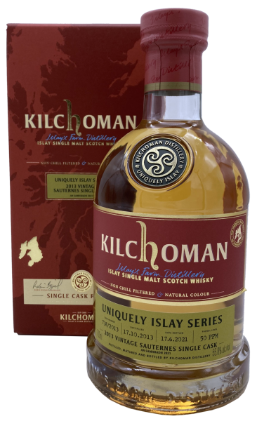 Kilchoman Vintage 2013 Uniquely Islay Series #3/9 Cask 738/2013 Sauternes 55,8% 0,7l