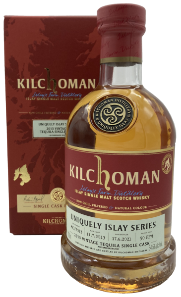Kilchoman Vintage 2013 Uniquely Islay Series #6/9 Cask 483/2013 Tequila 54,5% 0,7l