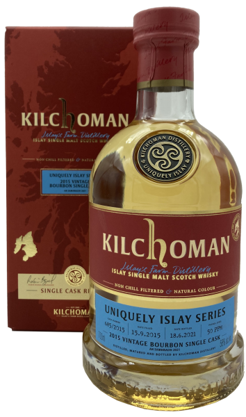 Kilchoman Vintage 2015 Uniquely Islay Series #8/9 Cask 685/2015 Bourbon 58% 0,7l
