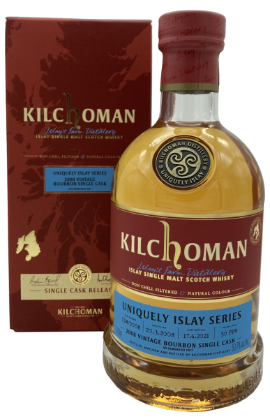 Kilchoman Vintage 2008 Uniquely Islay Series #9/9 Cask 124/2008 Bourbon 53,7% 0,7l