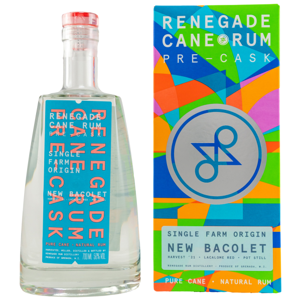 Renegade Rum New Bacolet Pot Still Rum 1st Release 50% 0,7l